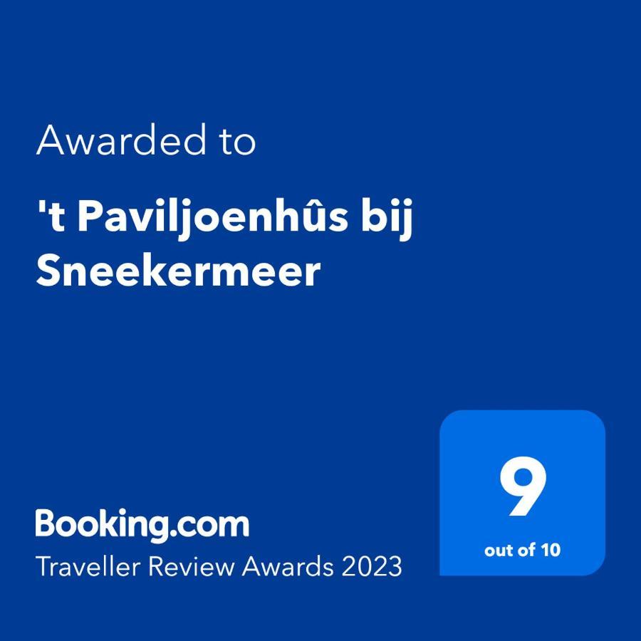 'T Paviljoenhus Bij Sneekermeer Offingawier Экстерьер фото