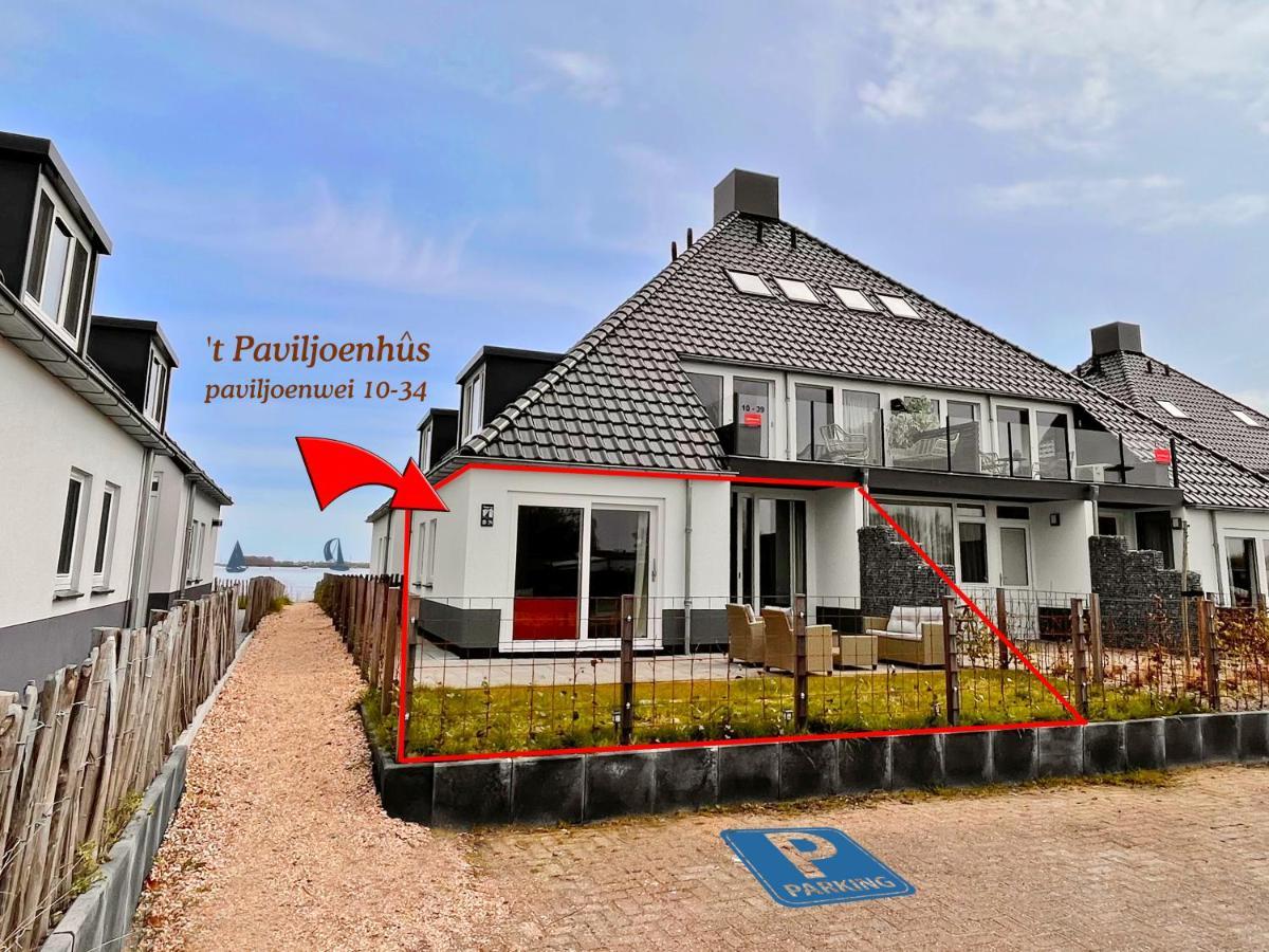 'T Paviljoenhus Bij Sneekermeer Offingawier Экстерьер фото